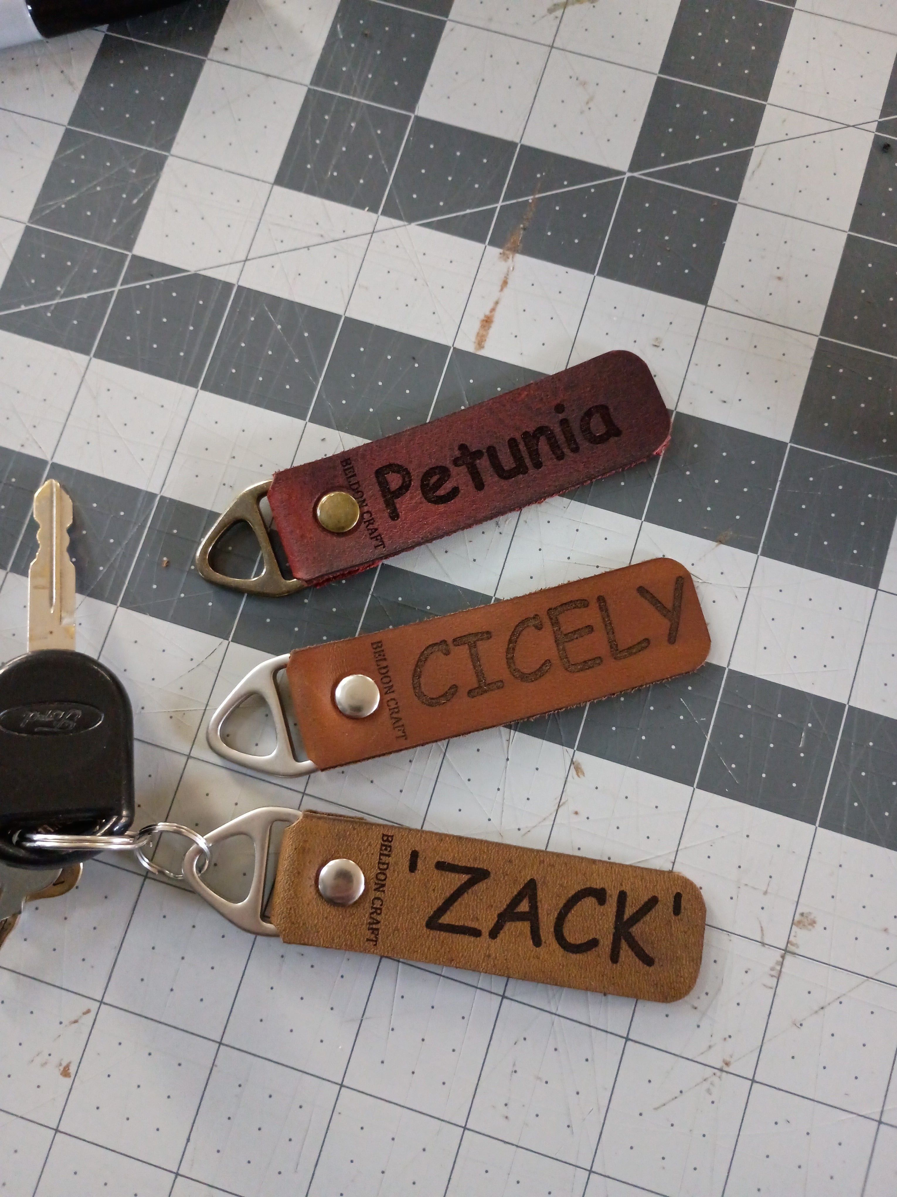 Keychain fobs