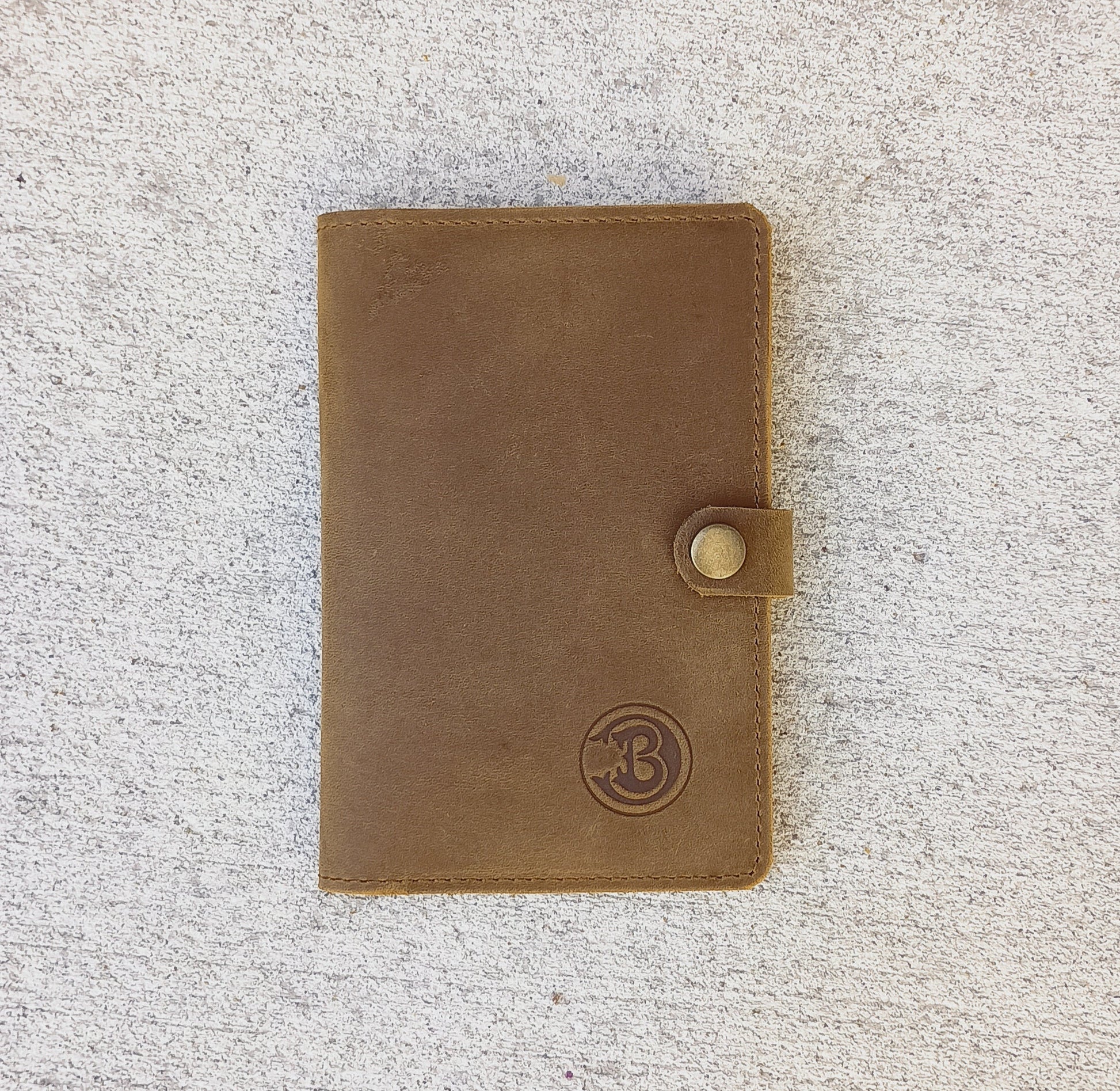 Notebook/journal cover with snap (small)