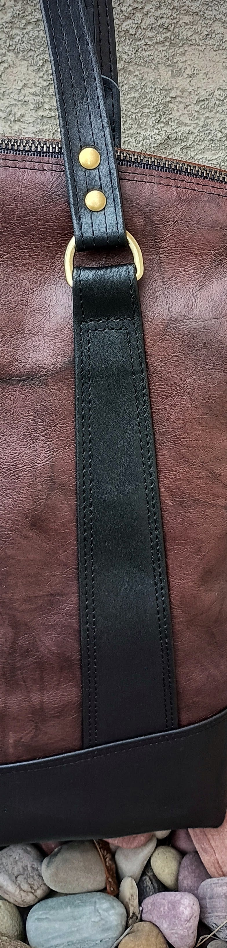 The 'Teagan' fan-top tote