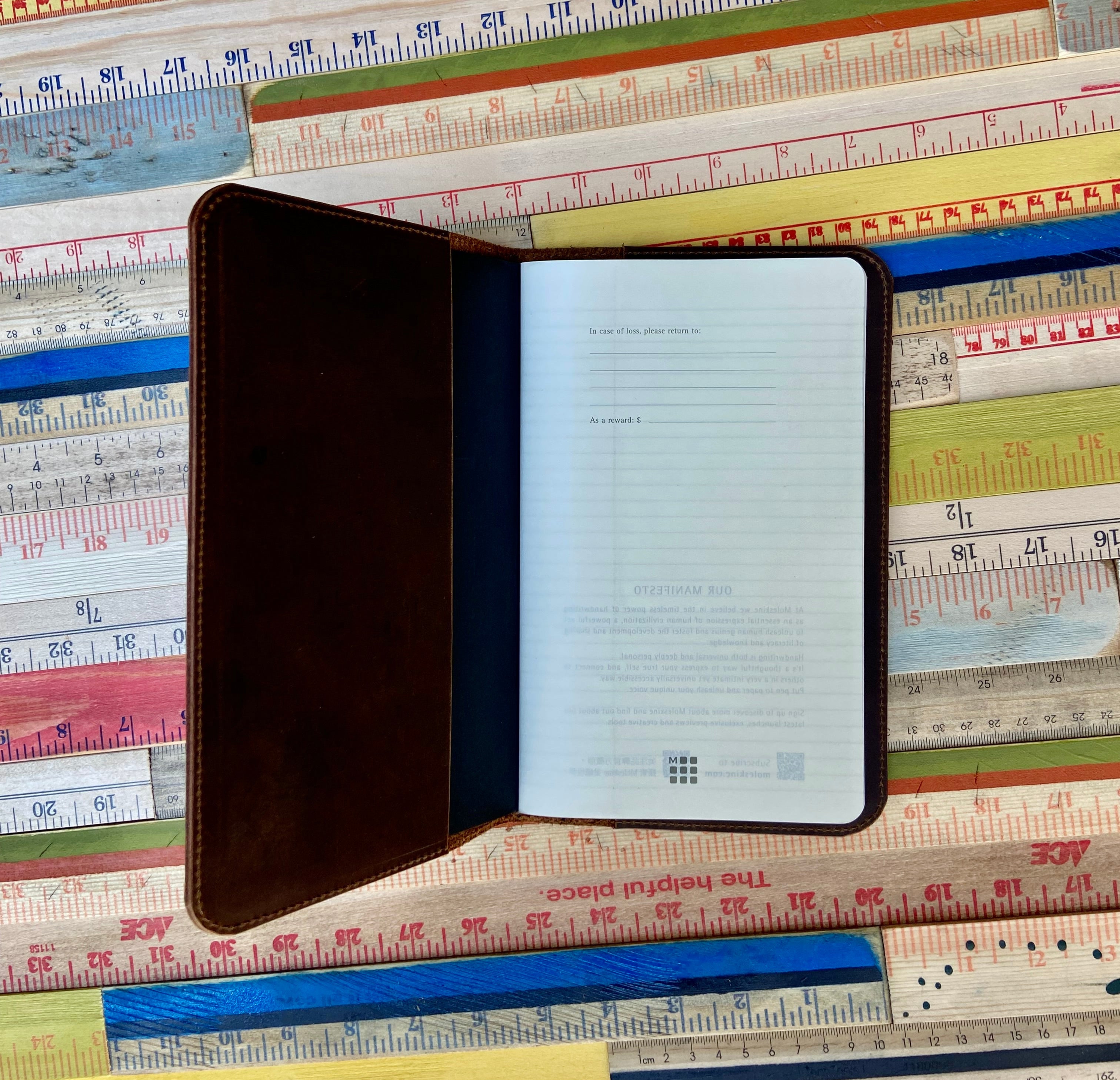 Notebook/journal covers (standard, fits Moleskine ® only)