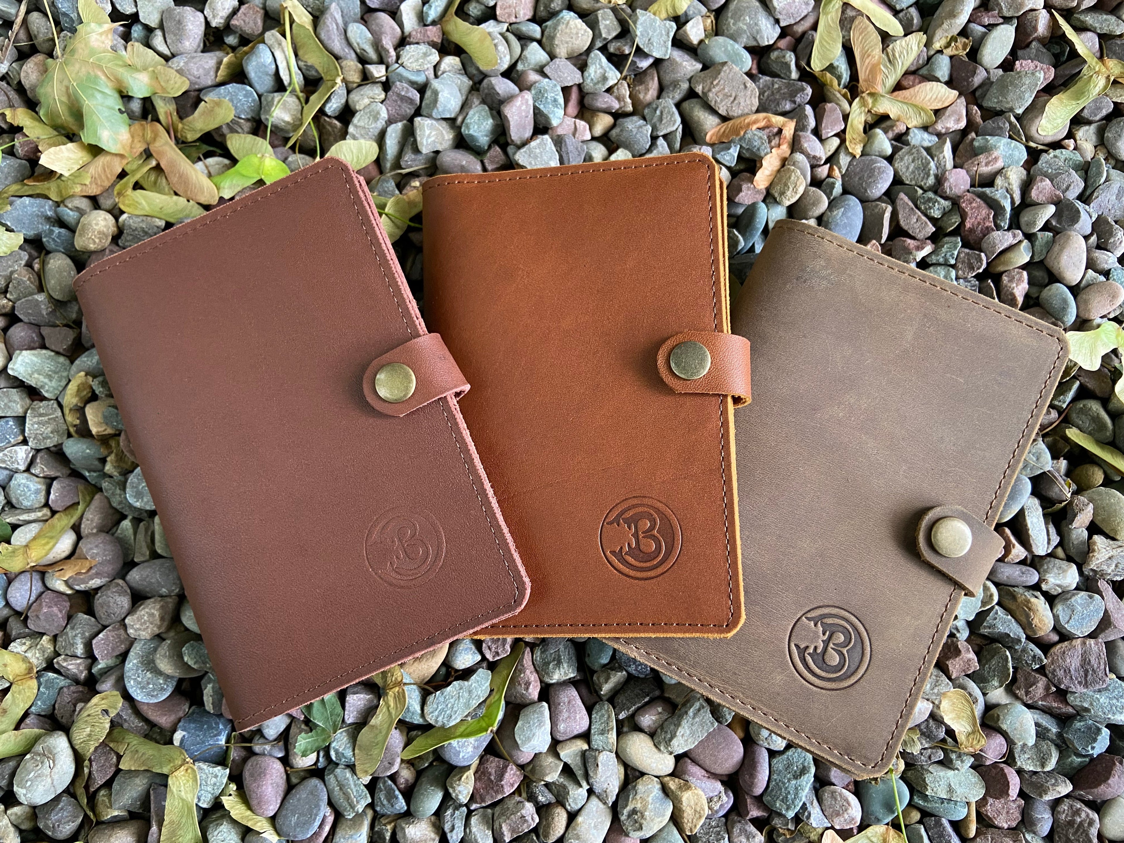 Notebook/journal cover with snap (small)