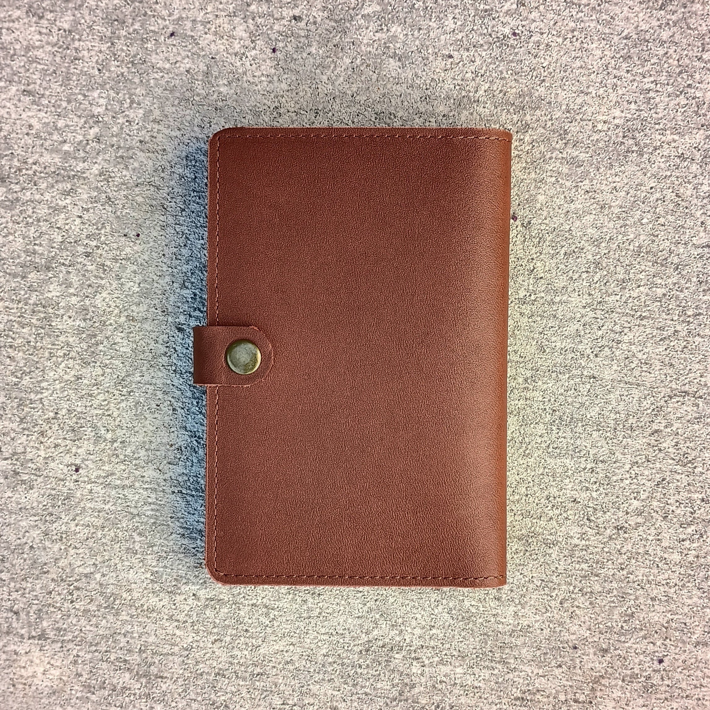 Notebook/journal cover with snap (small)
