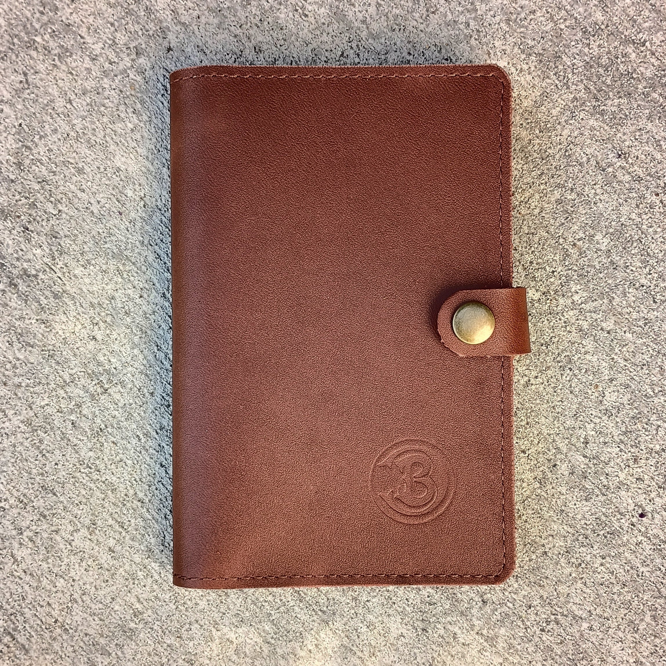 Notebook/journal cover with snap (small)