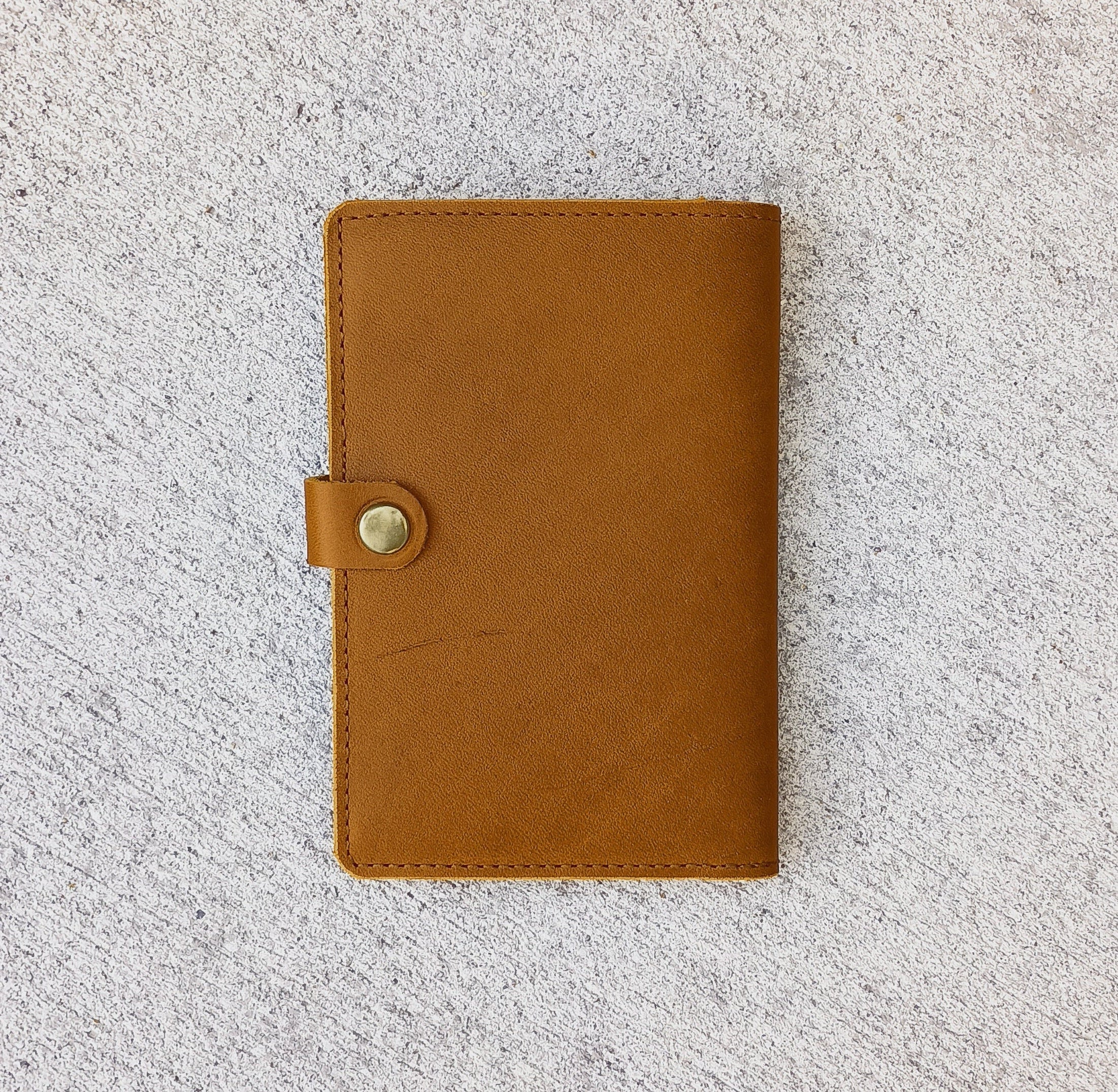 Notebook/journal cover with snap (small)
